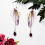 Boucles d'oreilles F&eacute;e &Eacute;closion Printani&egrave;re 