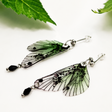 Boucles d'oreilles Fée Lierre Enchanté - Elirisea